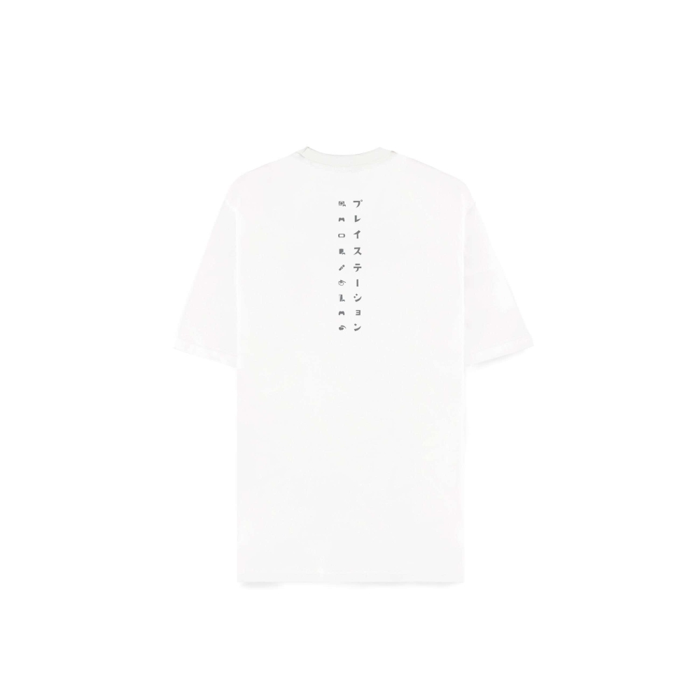 PlayStation - Symbols (Loose Fit) Herren TShirt - Weiß